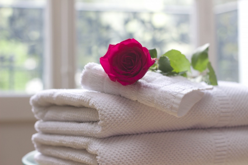 chambre-hote-PONTEVES-min_towel_rose_clean_care_salon_spa_white_bath-731641